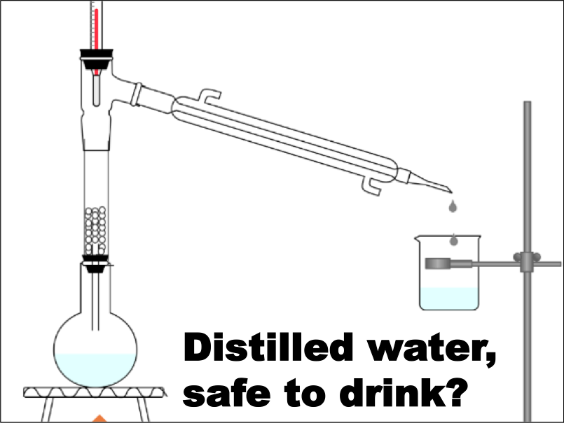Distilled water for drinking?
